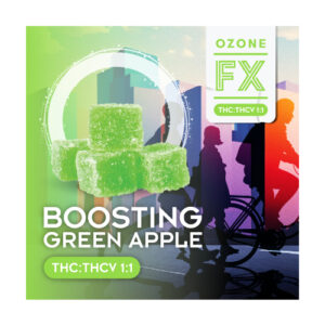 1:1 THC:THCv Boosting Green Apple Gummies