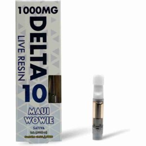 CannaXtra Maui Wowie Live Resin Delta 10 Cartridge (1g)